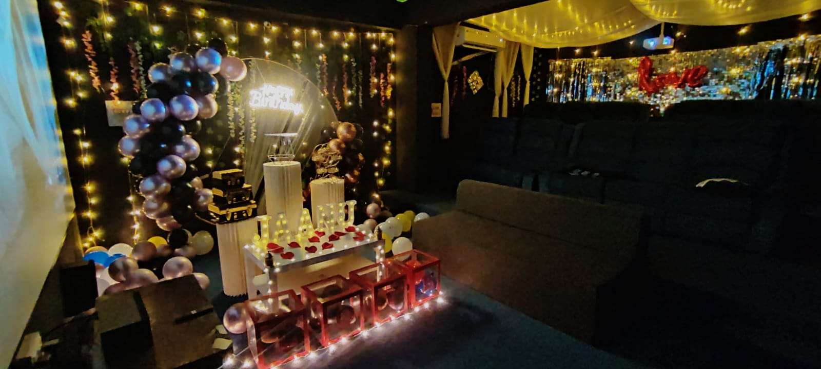 Hifi Theater Custom Decorations